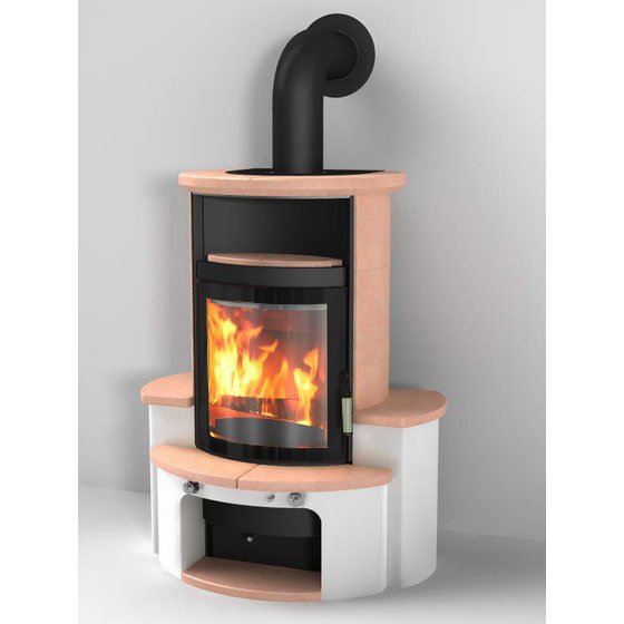 Фото 34 GT, DECO-COTTO 351, ЧЕРНАЯ РАМКА Печи HARK (Германия) heatsystems.ru