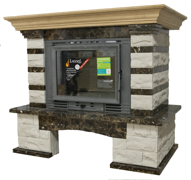 Фото Laura (пристенная) Камины BELLA ITALIA (Польша) heatsystems.ru