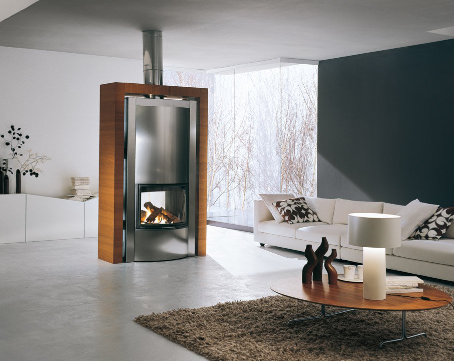 Фото Dallas центральный Камины PALAZZETTI (Италия) heatsystems.ru