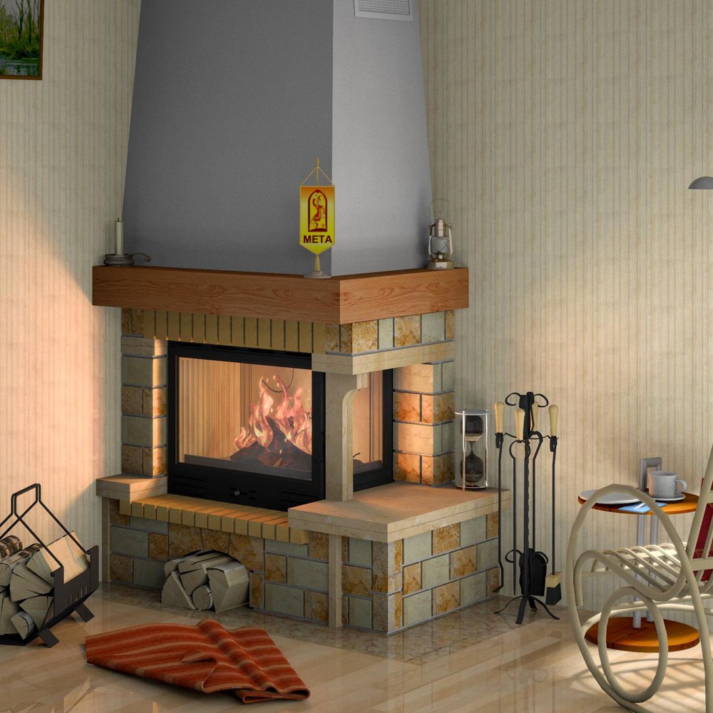 Фото Оракул Камины МЕТА Магия Огня heatsystems.ru