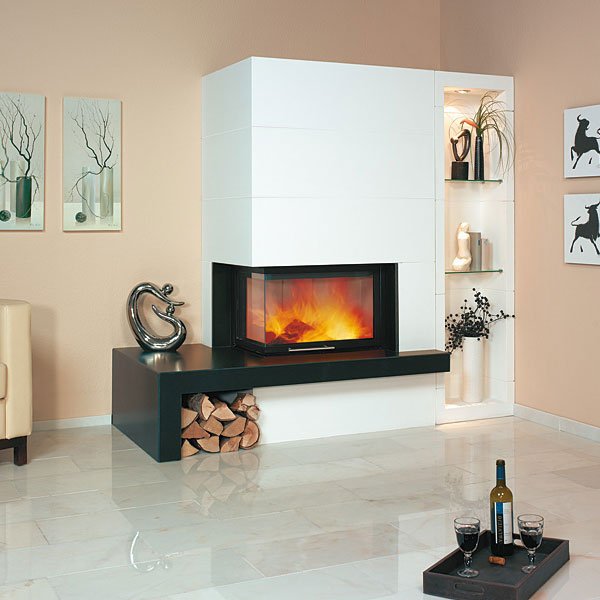 Фото STUDIO 12/45.10.0 B NA, С БАНКЕТОЙ, ЛЕВ. Камины HARK (Германия) heatsystems.ru