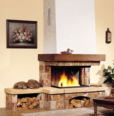 Фото Mazeyrolles Камины SUPRA (Франция) heatsystems.ru