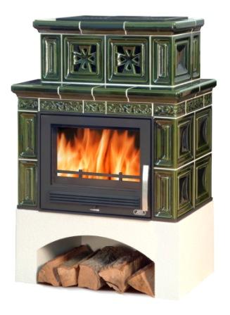 Фото Valencie (прямой цоколь) Кафельные печи ABX heatsystems.ru
