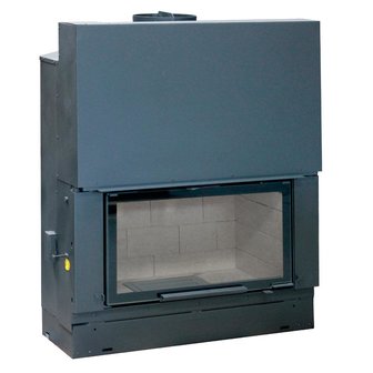 Фото H 1000 simple face WS Black BG1 PS300 Топки AXIS (Франция) heatsystems.ru