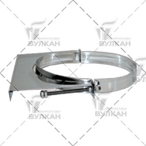 Фото Элемент крепления к стене Вулкан HSHR Дымоход Вулкан одностенный круглого сечения heatsystems.ru