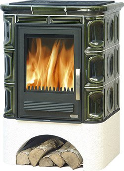 Фото Marina (прямой цоколь, вставка КОМБО) Кафельные печи ABX heatsystems.ru
