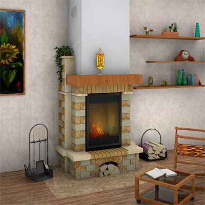 Фото Жезл Камины МЕТА Магия Огня heatsystems.ru