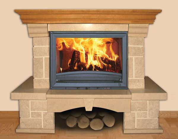 Фото Ambassador (пристенная) Камины BELLA ITALIA (Польша) heatsystems.ru