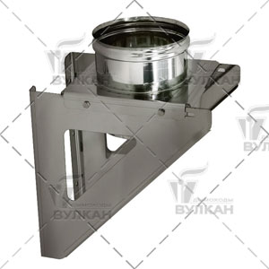 Фото Кронштейн Вулкан OSHR Дымоход Вулкан одностенный круглого сечения heatsystems.ru