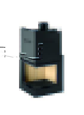 Фото MA 284 SL Каминные топки PIAZZETTA (Италия) heatsystems.ru