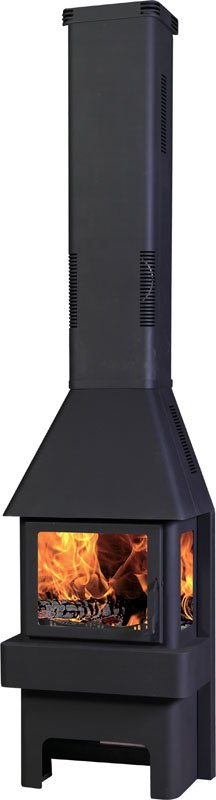 Фото Печь-камин Бавария Три стекла Печи-камины БАВАРИЯ (Россия) heatsystems.ru