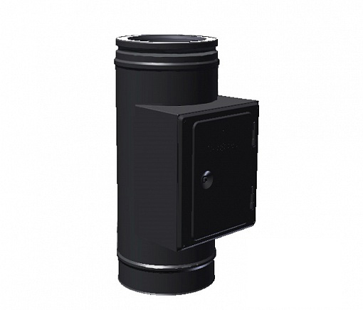 Фото Тройник прочистки для твердого топлива Дымоходы SCHIEDEL PERMETER heatsystems.ru