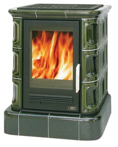Фото Marina (кафельный цоколь, вставка КОМБО) Кафельные печи ABX heatsystems.ru