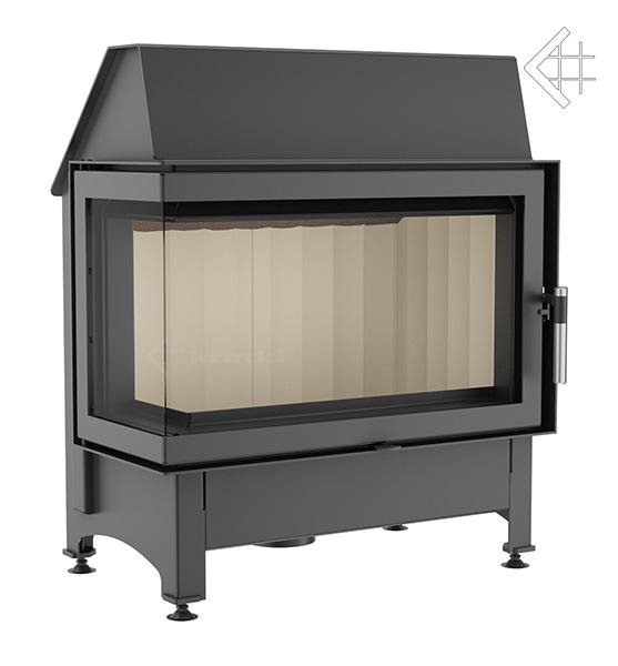 Фото Zibi/L/BS (угловое стекло слева) Топки KRATKI (Польша) heatsystems.ru