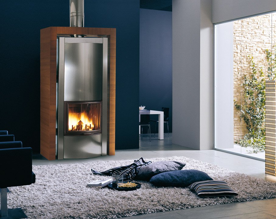 Фото Dallas wall Камины PALAZZETTI (Италия) heatsystems.ru