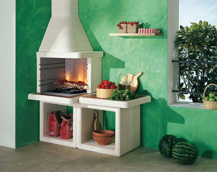 Фото Aleria Барбекю Palazzetti heatsystems.ru