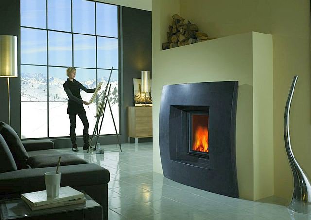 Фото Cubic Камины Schmid (Германия) heatsystems.ru