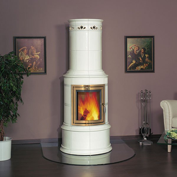 Фото BELLA ROSA KLASSIK 2 ECOPLUS, JAVA, РАМКА ЗОЛОТО Печи HARK (Германия) heatsystems.ru