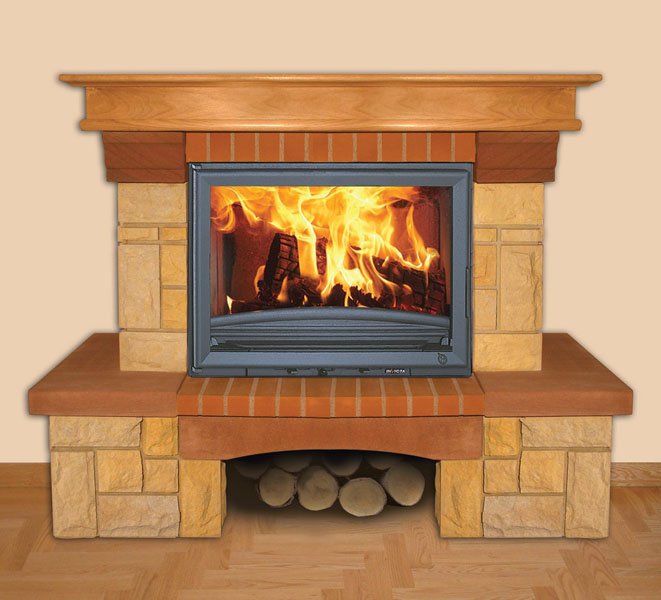 Фото Princessa (пристенная) Камины BELLA ITALIA (Польша) heatsystems.ru