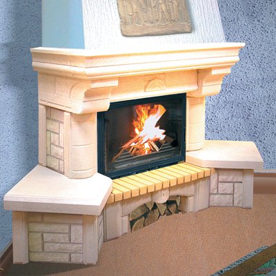 Фото Элегия Кантри 700/800 Камины МЕТА Музыка Огня heatsystems.ru