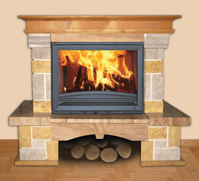 Фото Consul (пристенная) Камины BELLA ITALIA (Польша) heatsystems.ru