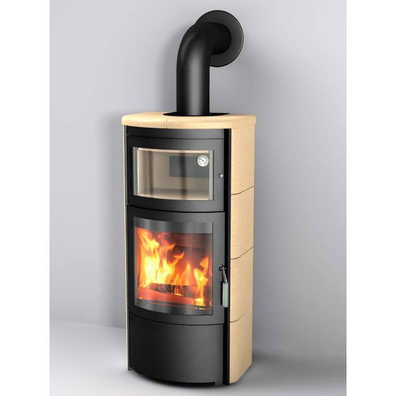 Фото ROMA GT EP, OCKER 257, ЧЕРНАЯ РАМКА Печи HARK (Германия) heatsystems.ru