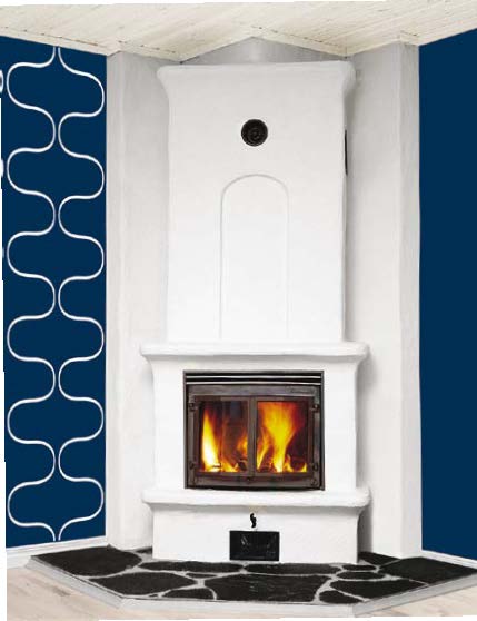 Фото Keddy Maxette угловая Камины KEDDY (Швеция) heatsystems.ru