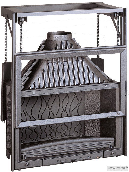 Фото Гранд Визьон 900 контргруз Топки INVICTA (Франция) heatsystems.ru