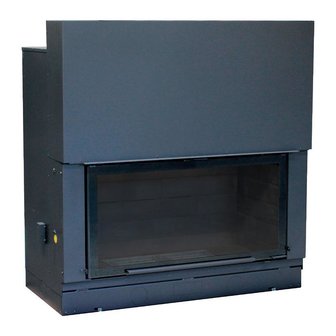 Фото H 1400 simple face WS Black BN2 Топки AXIS (Франция) heatsystems.ru