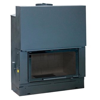 Фото H 1000 simple face WS Black BN1 PS300 Топки AXIS (Франция) heatsystems.ru