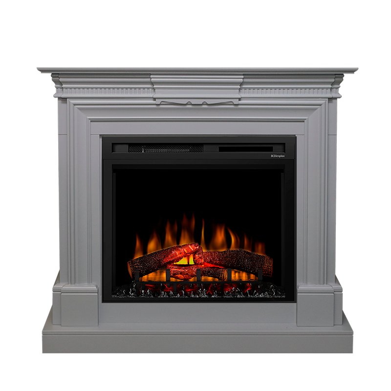Фото Каминокомплект Chelsea - Grey с очагом XHD28L-INT Линейные очаги ROYAL FLAME heatsystems.ru