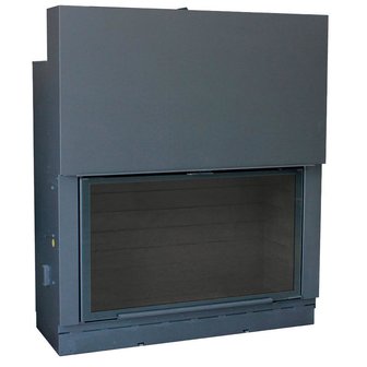 Фото F 1600 simple face WS Black BN3 PS300 Топки AXIS (Франция) heatsystems.ru