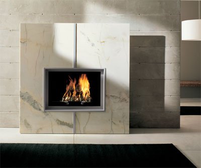 Фото Square Marmo Arabescato Bianco Камины EDILKAMIN (Италия) heatsystems.ru