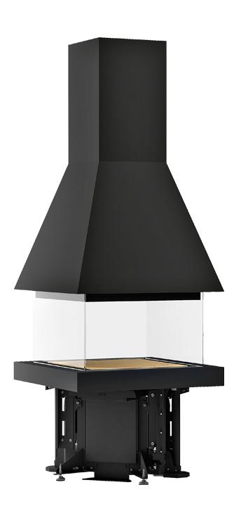 Фото M 360 Q Каминные топки PIAZZETTA (Италия) heatsystems.ru