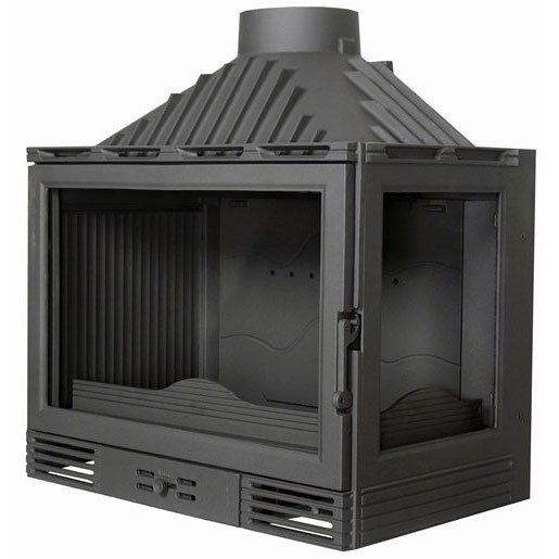Фото 715 D CL с шибером стекло справа Топки FERLUX (Испания) heatsystems.ru