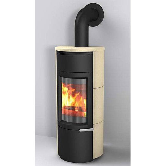 Фото 92 GT ECOPLUS, CREME 711, ЧЕРНАЯ РАМКА Печи HARK (Германия) heatsystems.ru