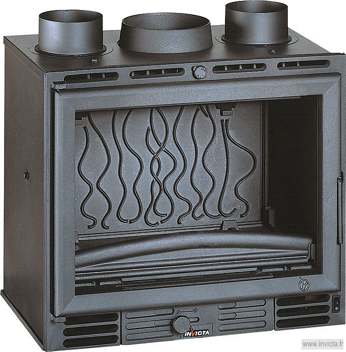 Фото Турбо 600 инсерт Топки INVICTA (Франция) heatsystems.ru