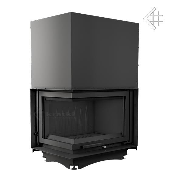 Фото Zuzia/L/BS/G(угловое стекло слева, гильотина) Топки KRATKI (Польша) heatsystems.ru