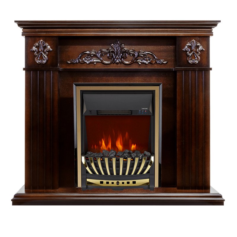 ФОТО Каминокомплект Provence - Коньяк с очагом Aspen Gold heatsystems.ru