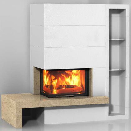 Фото STUDIO 12/45.10.0 B MC С БАНКЕТОЙ Камины HARK (Германия) heatsystems.ru