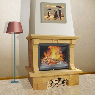 Фото Лира 700 Камины МЕТА Музыка Огня heatsystems.ru