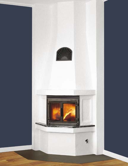 Фото Keddy Minette угловая Камины KEDDY (Швеция) heatsystems.ru