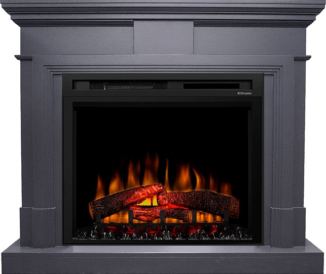 Фото Каминокомплект Coventry Graphite Grey - Серый графит с очагом XHD28L-INT Деревянные каминокомплекты DIMPLEX heatsystems.ru