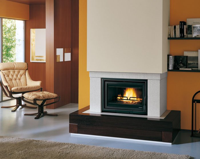 Фото Melbourne пристенный Камины PALAZZETTI (Италия) heatsystems.ru