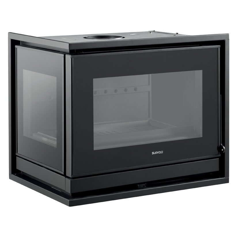 Фото NEO 76 VL 1 G стекло слева Топки SUPRA (Франция) heatsystems.ru