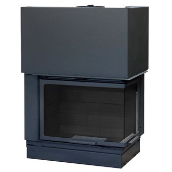 Фото F 900 right bended glass BN1 Топки AXIS (Франция) heatsystems.ru