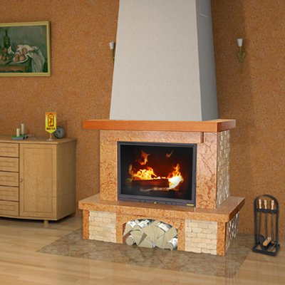 Фото Бета 700/800 Камины МЕТА Азбука Камня heatsystems.ru