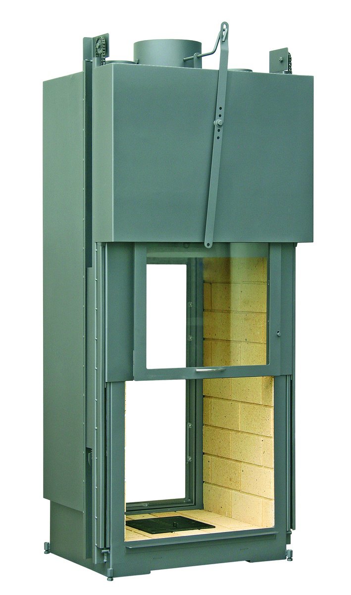 Фото RECTO VERTIVISION 900 Топки TOTEM (Франция) heatsystems.ru