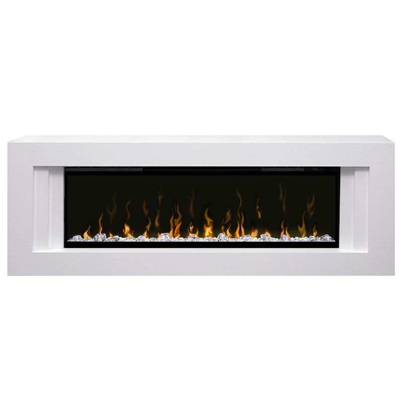Фото Каминокомплект Line - Белый с очагом Ignite XLF50 Линейные каминокомплекты DIMPLEX heatsystems.ru