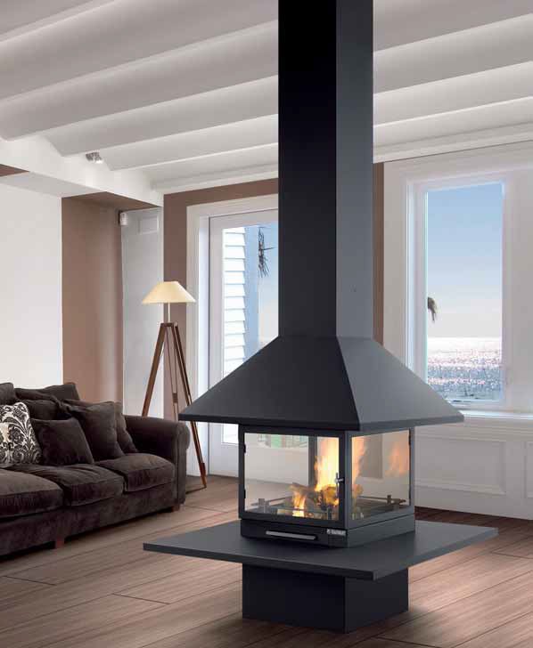 Фото Vulcano Central Камины TRAFORART (Испания) heatsystems.ru